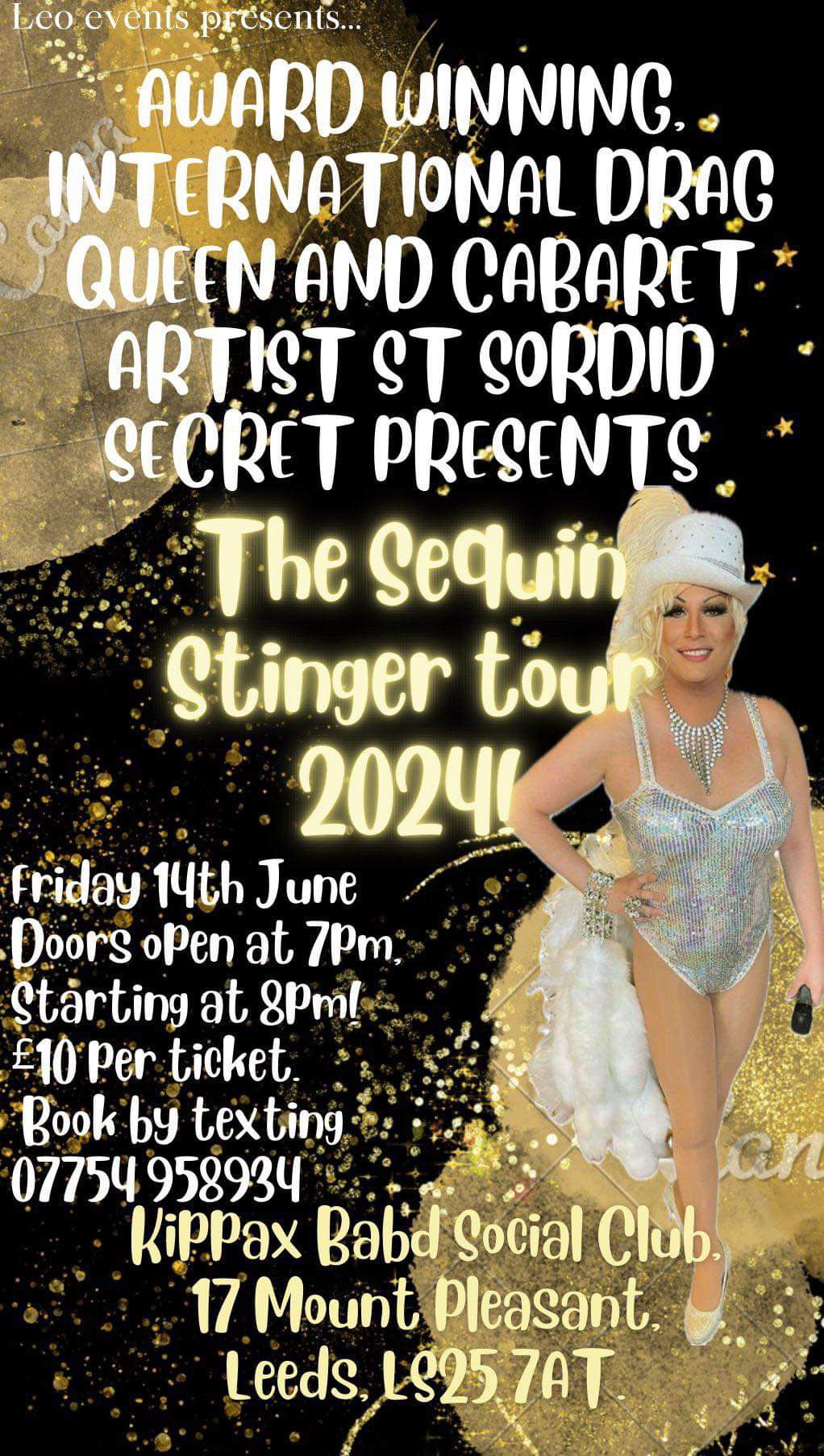 The Sequin Stinger Tour 2024